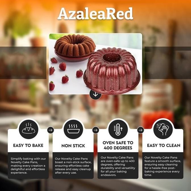 Cetakan Marmer Cake Anti Lengket | Loyang Marmer Cake Anti Lengket | Cetakan Murmer Cake