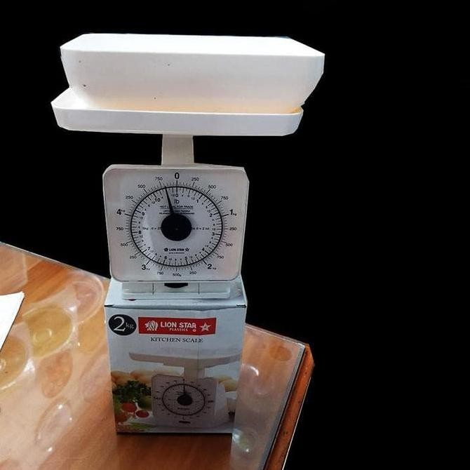 Timbangan Kue / Timbangan Dapur Kitchen Scale 2Kg Lion Star