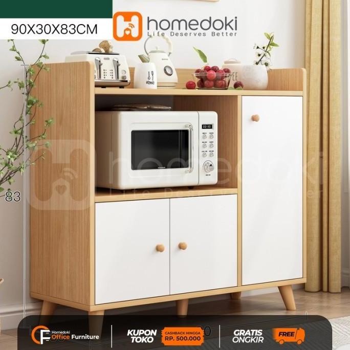 Lemari penyimpanan/Lemari Dapur/ Bufet Rak/Lemari Dapur Serbaguna