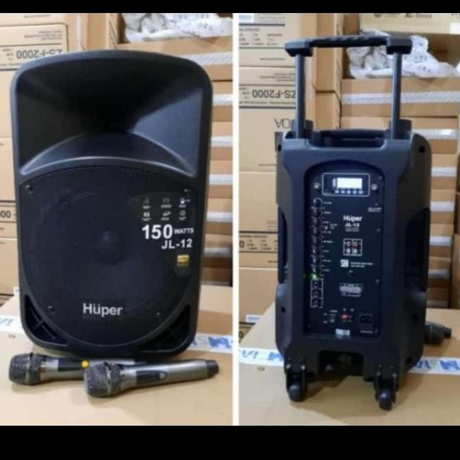 NEW Speaker Portable 12 Inch Huper JL 12 / Hupper JL12