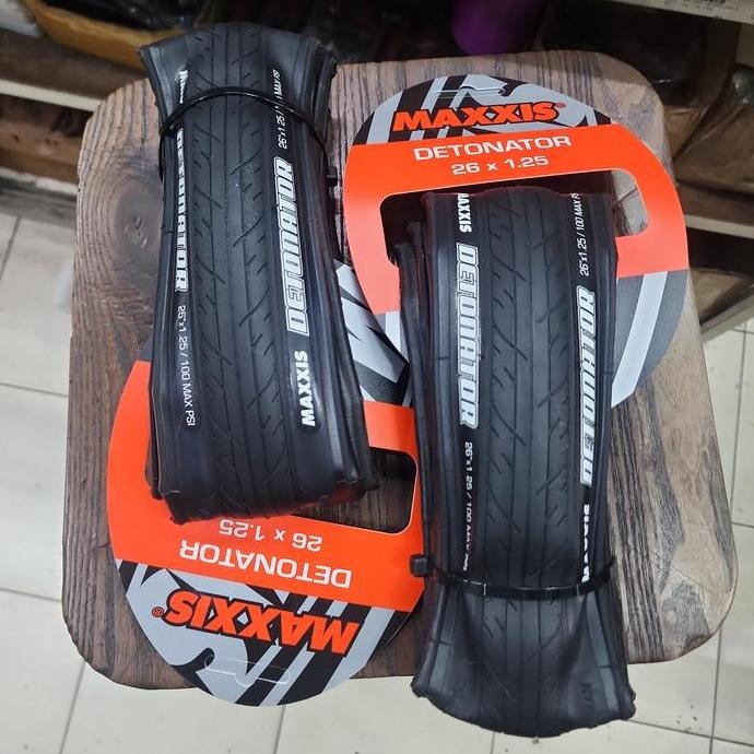 Maxxis 26 x 125 DETONATOR Kevlar - Ban Luar 26 x 125 Maxxis Detonator Kevlar Harga Satuan Keflar
