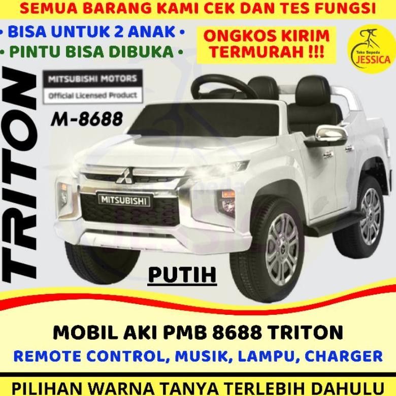 Mobil Aki Remote Control Mitsubishi Triton PMB M 8688 Double Cabin Pajero Sport