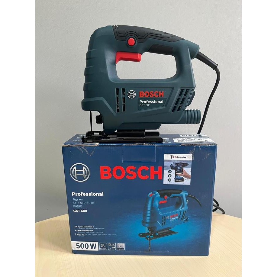 jhonxie- BOSCH Mesin JIGSAW Mesin Gergaji Listrik GST 680 Mesin Gergaji Kayu Triplek Ori BOSCH