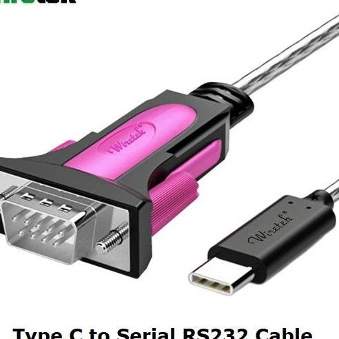 Kabel Type C To Serial Rs232 Ftdi Chipset 1.5Meter Wiretek