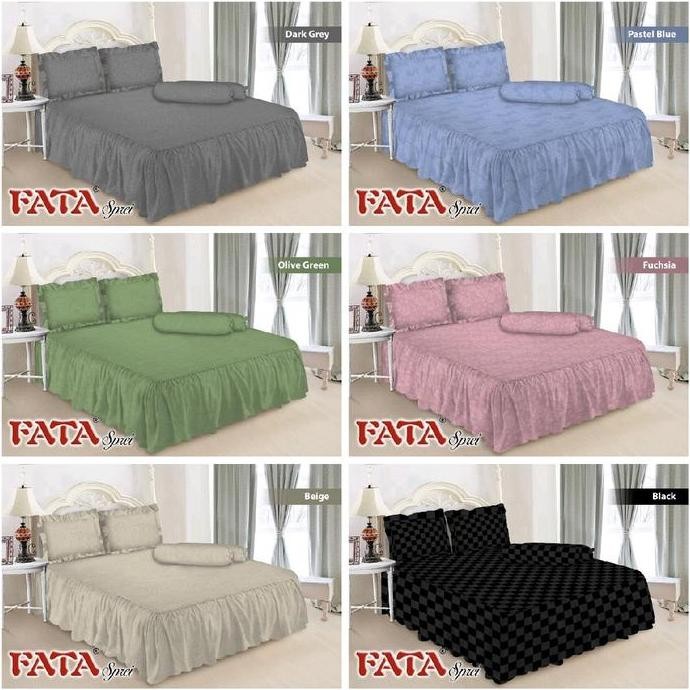 FATA - Sprei rumbai polos embos uk 180x200/160x200