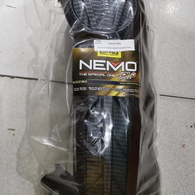 Cover Cvt Aerox Carbon Asli Nemo... Aerox 2021 Pnp Ready
