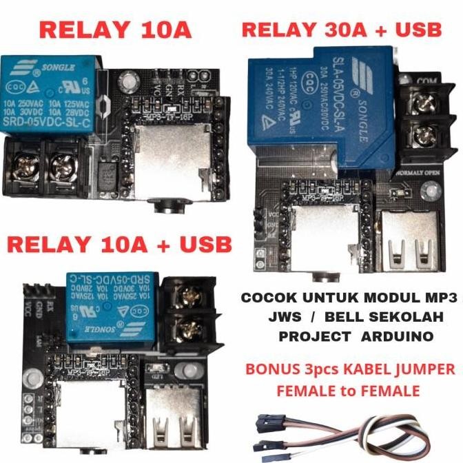 Modul MP3 KONTROLER JAM SHOLAT DIGITAL MODUL AUTO TARTIL KONTROLER JWS