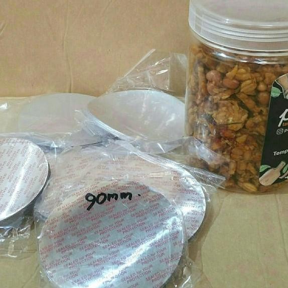 100Pcs Seal Botol Pet Ukuran 9Cm Seal Aluminium Foil Toples Tabung 9Cm