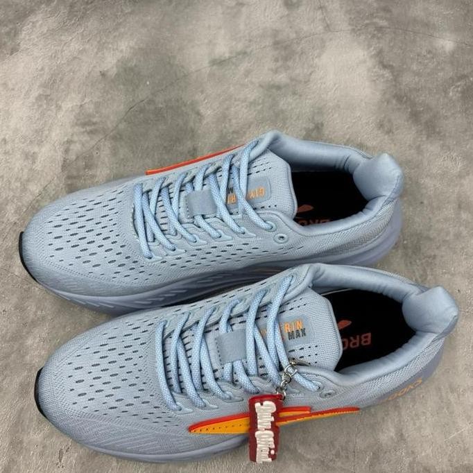 Sepatu Brooks Glycerin Max Blue Orange