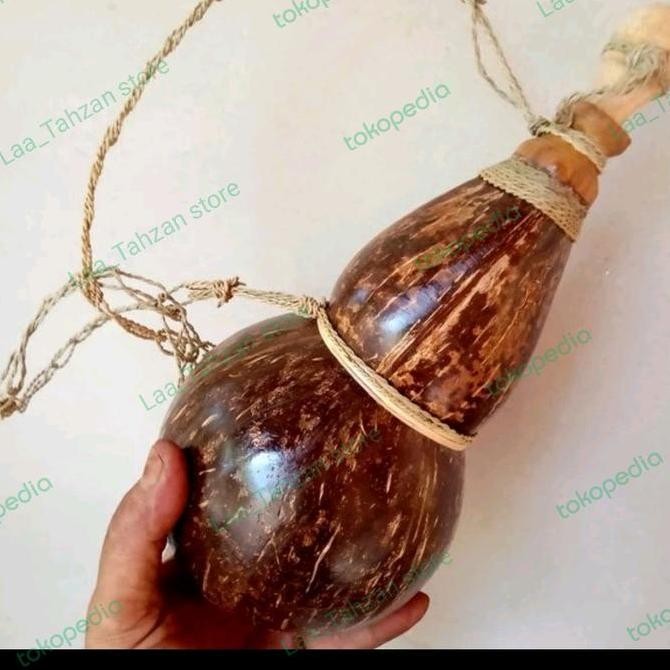 Kempis Botol Air Minum Batok Kelapa Unik Dan Etnik