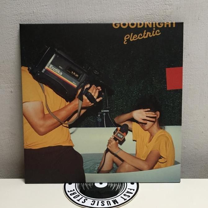 Vinyl / Piringan Hitam Goodnight Electric - Erotika / VCR Rare Koleksi Original