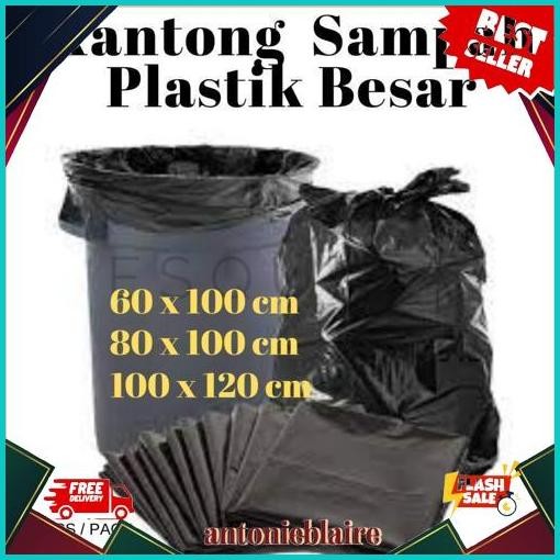 GROSIR Kantong Sampah Plastik Besar Warna Hitam