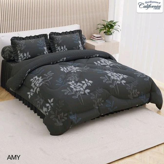Bed Cover California Original Sprei Rumbai King dan Queen- Etalase 6