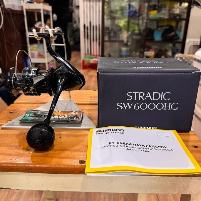 TERBARU - REEL SHIMANO STRADIC SW 6000HG 2024