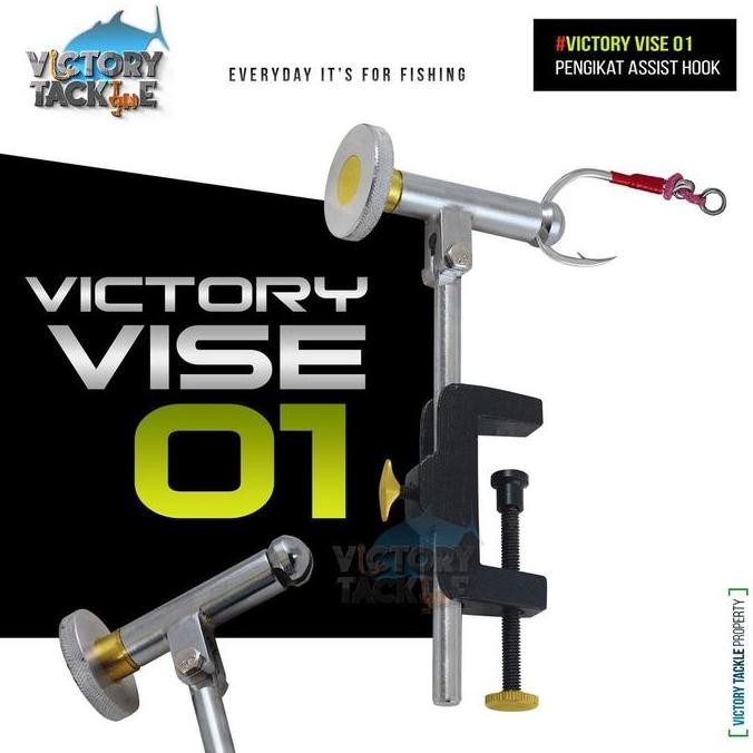 BEBAS ONGKIR - Perlengkapan Pancing VICTORY VISE FLY TYING + BOBBIN ALAT PENGIKAT KAIL Firelock Fish