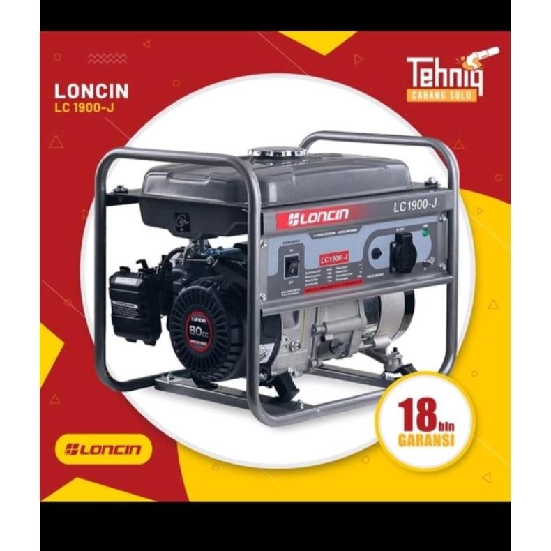 albertGokil Genset Bensin Loncin Lc 1900-J Loncin Generator