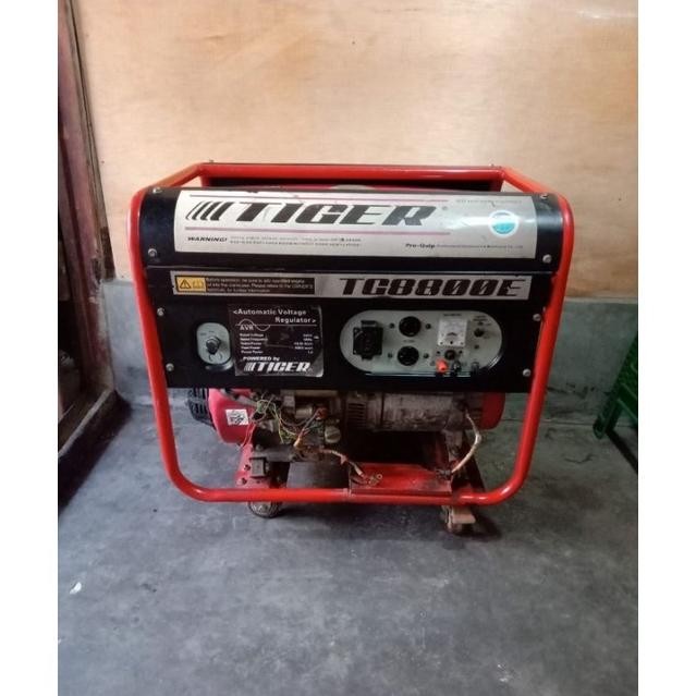 albertGokil Mesin Genset TIGER TG8800E 5500 Watt Original