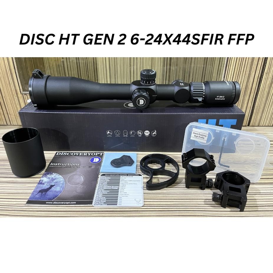 FEVERFEW Teleskop Telescope Discovery HT GEN2 6-24X44SFIR FFP