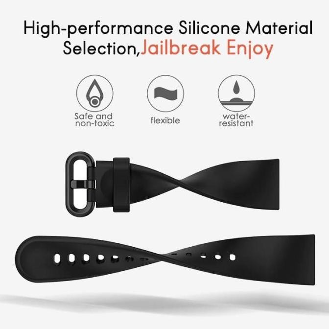 Strap Silicone / Tali Jam Xiaomi Redmi Watch 2 / Watch 2 Lite