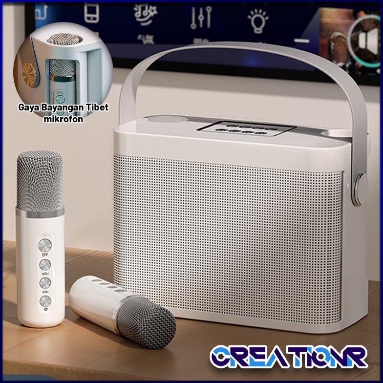 CORVUS- YS-203 Speaker Bluetooth Karaoke /karaoke set /alat karaoke rumah /Bluetooth Nirkabel 5.0 de