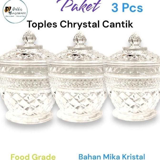 Toples Cantik Chrystal 3 pcs - Toples Kristal