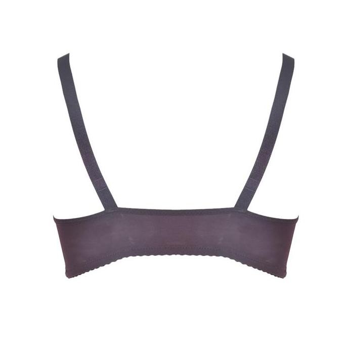 Promo Cynthia Bra Happer Tanpa Kawat Kait Depan - Cokelat Tua Cod