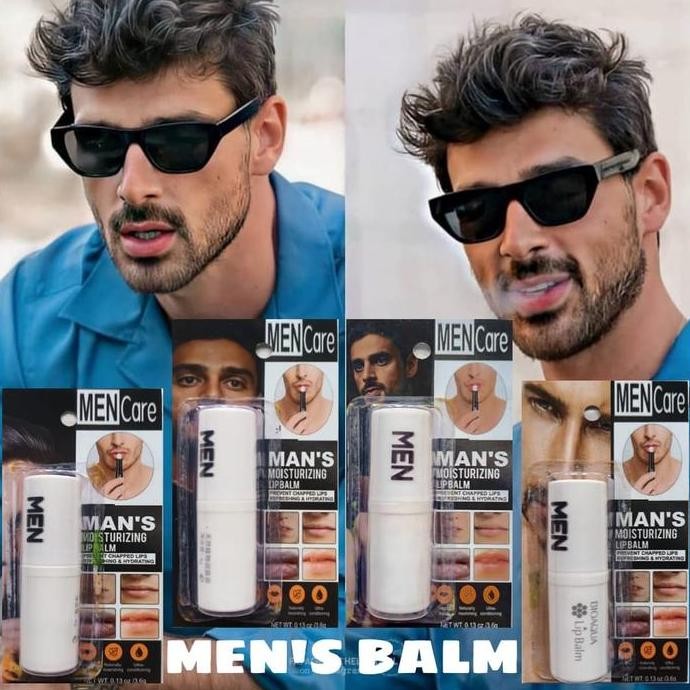 PEMERAH BIBIR PRIA/ PELEMBAB BIBIR PEROKOK/ LIP BALM SOLUSI BIBIR