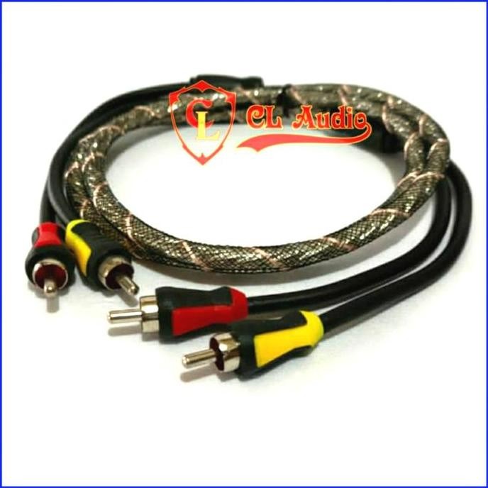 Promo Kabel Rca Mobil / Kabel Rca Audio Mobil Momentum 1Meter Cod