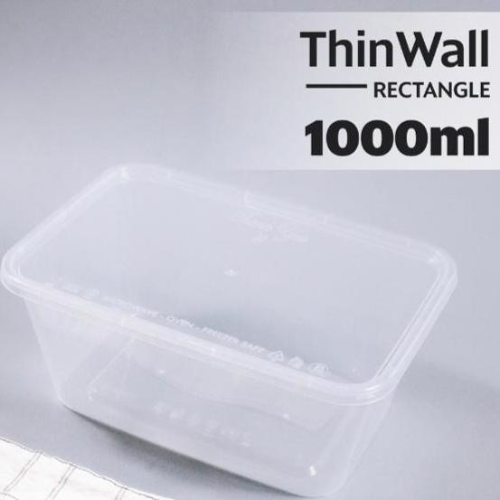 Kotak Makan Plastik Thinwall
