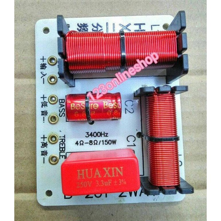 Promo Crosover Pasif 2 Way Mantap Buat Speaker Ukuran 10 12 Dan 15 Inch Cod