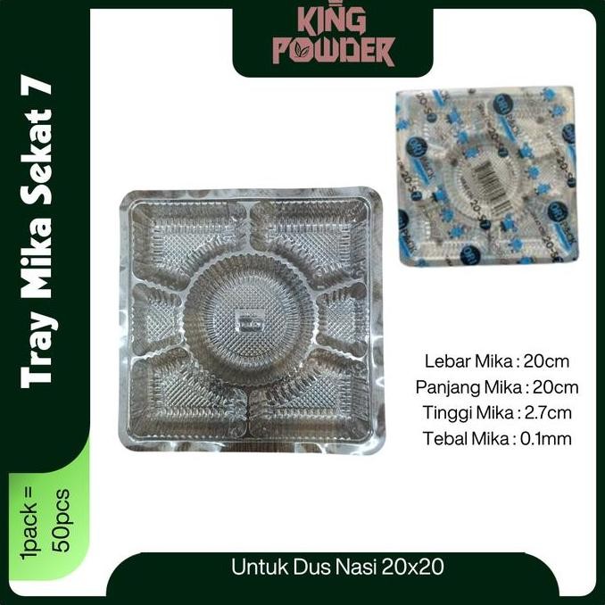 Dus Nasi Kotak 20x20 | Dus Nasi Catering ukuran 20 | Box Nasi 320GSM