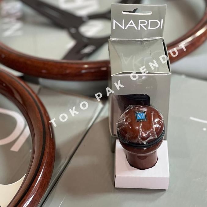 SHIFT KNOB NARDI TORINO WOOD ORIGINAL DAN TERPERCAYA