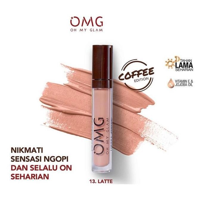 Omg Matte Kiss Lip Cream Coffee Edition