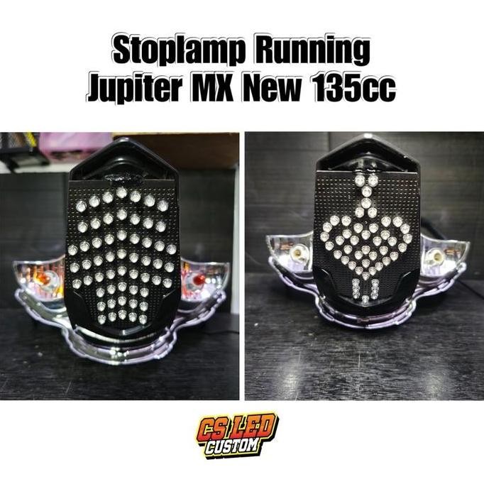 Promo Stoplamp Running Jupiter MX New 135 / Mx New 135 11 mode Lampu Motor COD