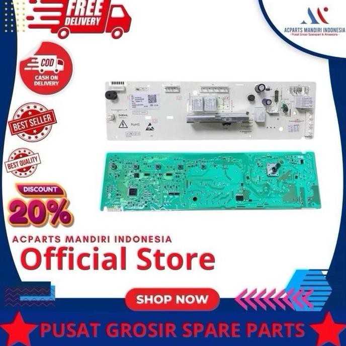 JUNJI- Modul MFG70-BS1003 , Modul pcb mesin cuci front loading bukaan depan original