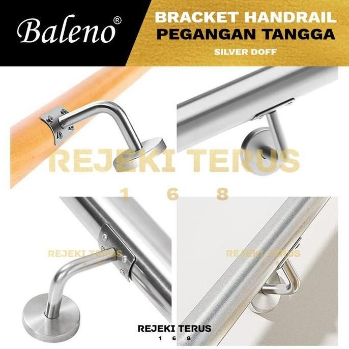 Promo Bracket Dinding Stainless Tiang Railing Tangga Minimalis Pegangan Handrail Cod