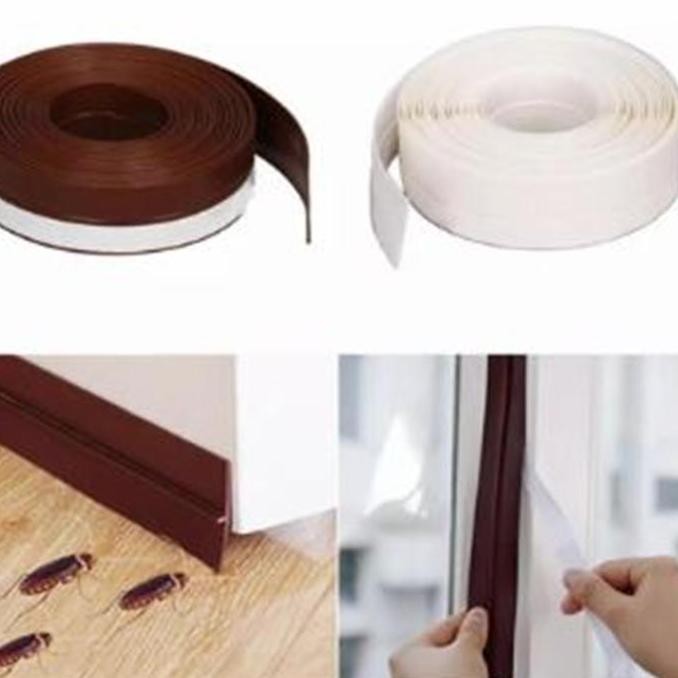 Promo Penutup Celah Bawah Pintu Silikon, Karet Penutup Celah Pintu & Jendela Cod