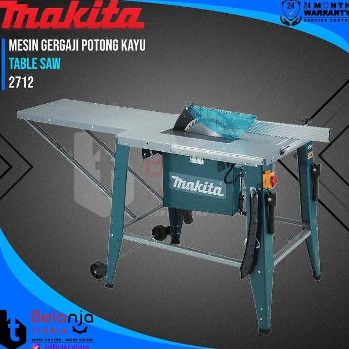 IKKAKU- Makita Table Saw 2712 Mesin Gergaji Potong Kayu Meja 12 Inch 2000 Watt