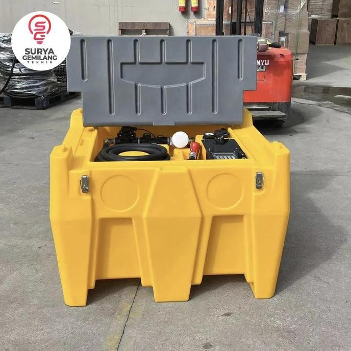 CROWHEX- Pompa Isi Ulang Tangki Bahan Bakar Bensin Diesel Adblue Portable