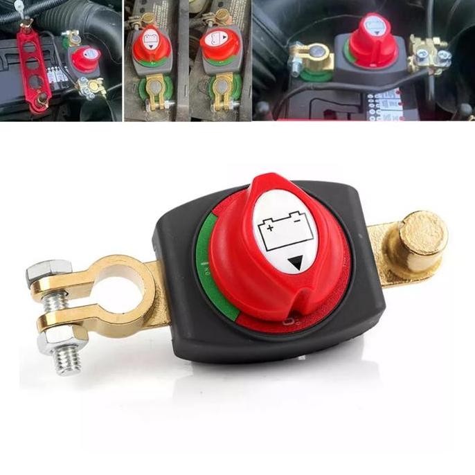 KYOKOTSU- Saklar Pemutus Arus Aki Mobil Kendaraan Truk Car Battery Engine Cut On Off Switch 12V 24V 