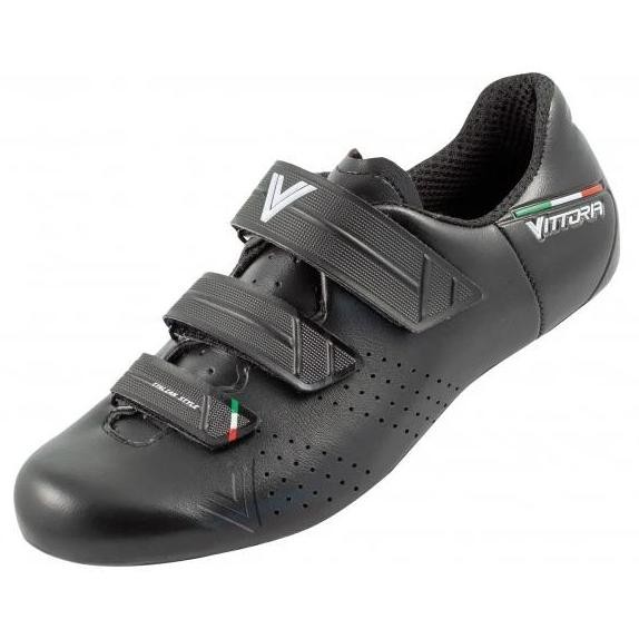 Sepatu Road BIke - Vittoria Rapide Road Shoes - Black