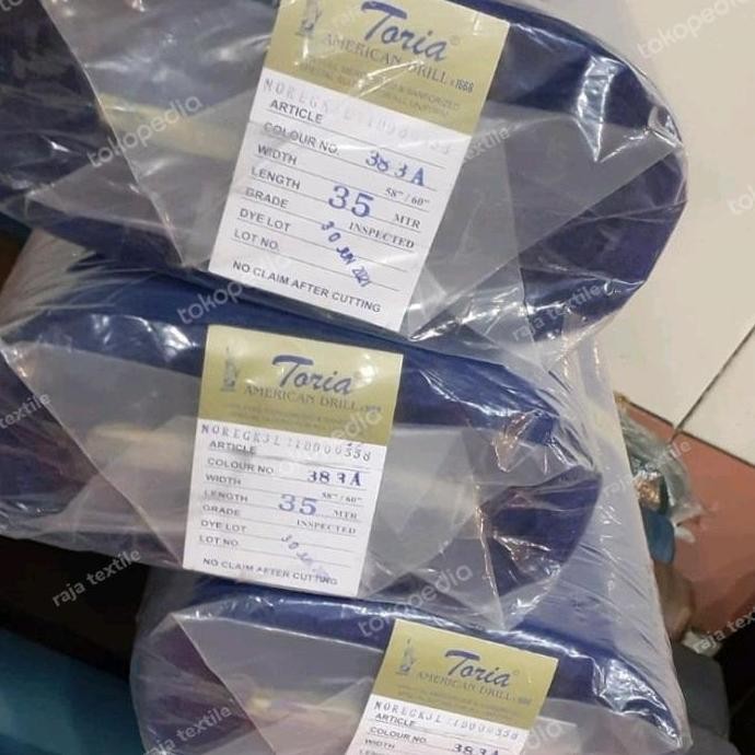 TERBARU American drill toria - grosir kain drill - bahan