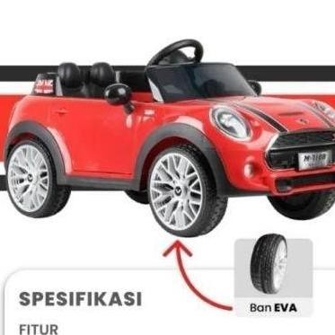 MOBIL AKI MINI COOPER BAN KARET||MOBIL AKI REMOTE DAN MANUAL||MOBIL AKI ANAK |MOBIL AKI MINICOPER PM