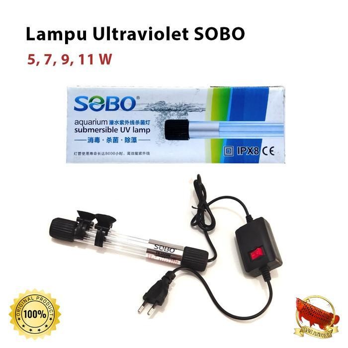 Lampu UV SOBO Ultraviolet Sterilisasi Lumut & Bakteri UV Lamp
