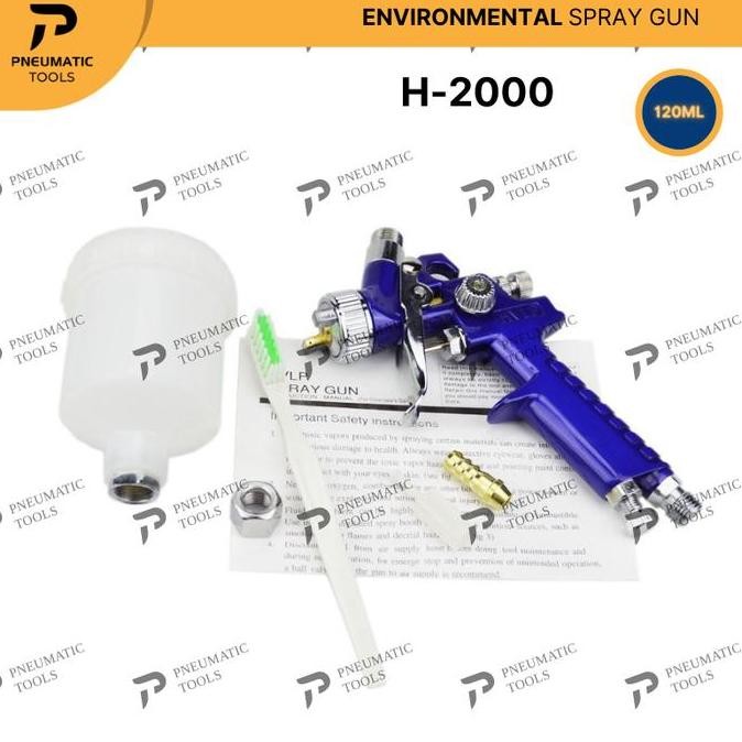 Promo Spray Gun H2000 Hvlp - Environmental Spray Gun H-2000 Cod