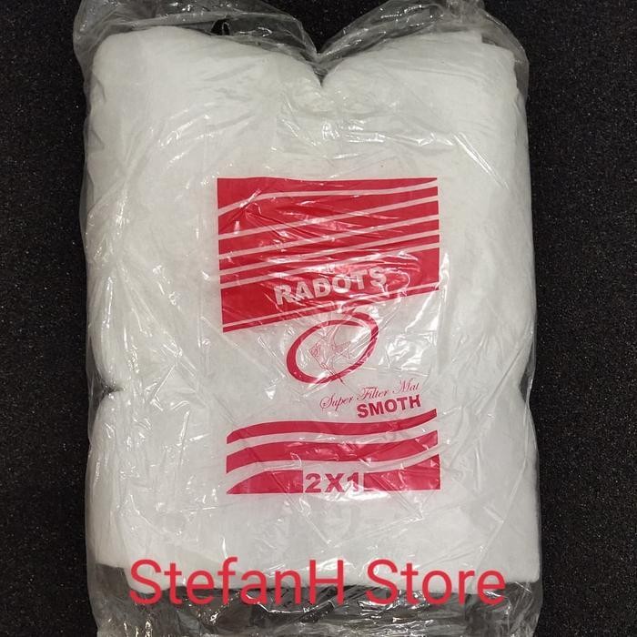 Kapas Filter Radots 2x1 Kapas Filter Aquarium dan Kolam