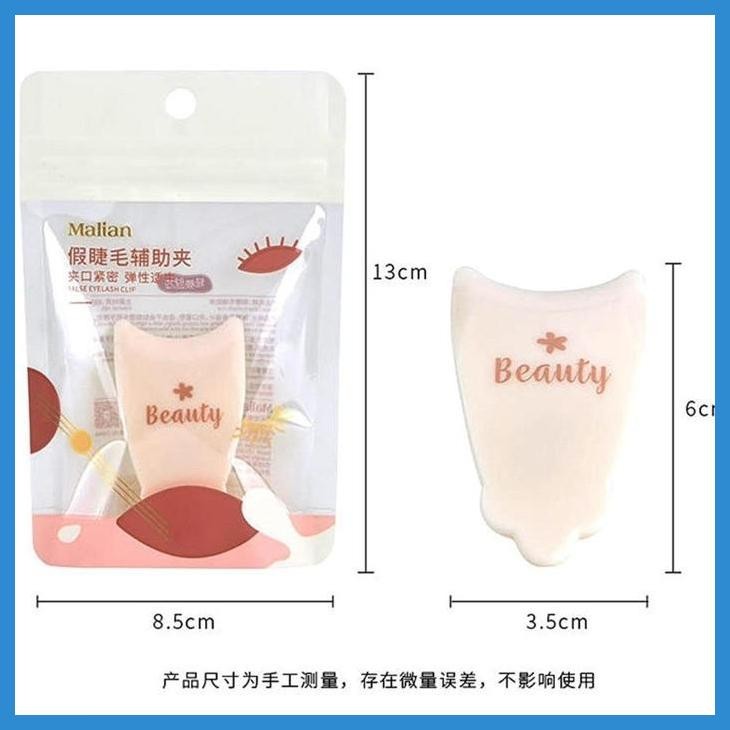 PROMO MALIAN ALAT BULU MATA PENJEPIT PASANG BULU MATA PALSU BAHAN SILIKON SILICONE Q-1770 PRIVASI AM