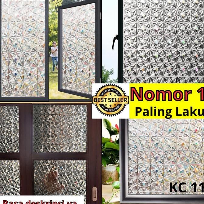 DR21>> SUNBLAST SUNBLAS SANBLAST SANBLAS STIKER STICKER KACA PREMIUM LEBAR 60CM X 5METER MOTIF 3D HI