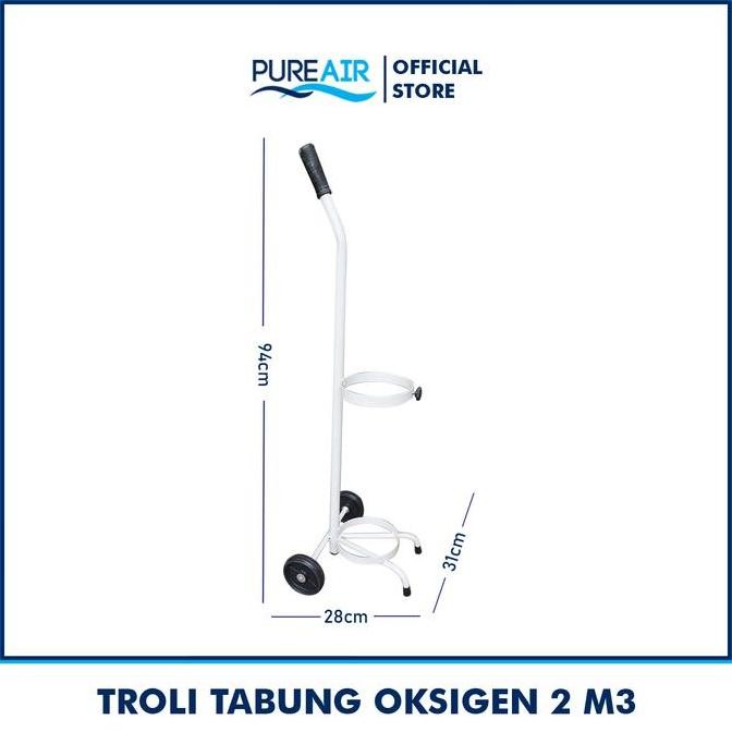 Pureair Troli Oksigen 2M3