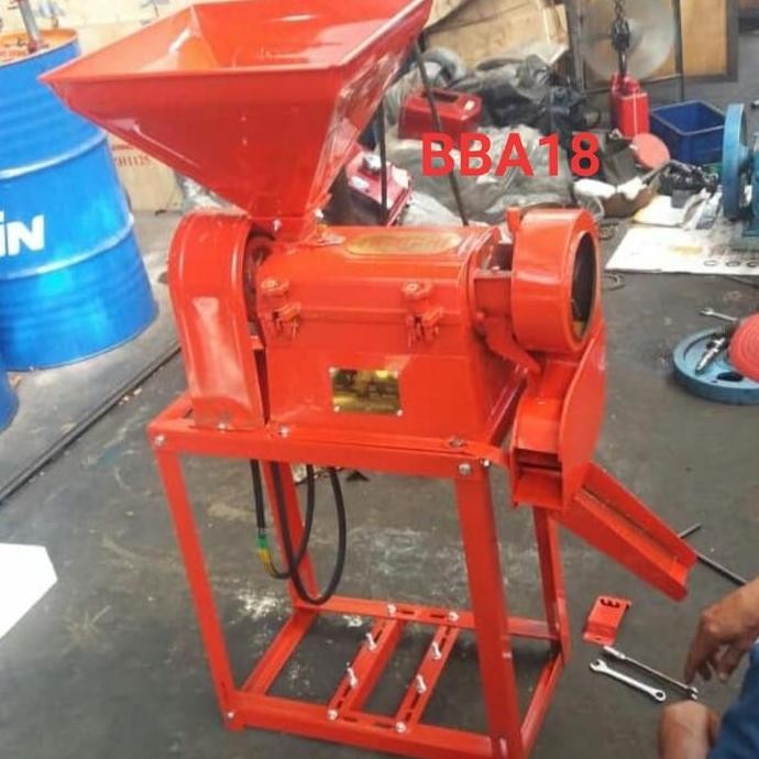 // Mesin Gilingan Padi / Pengupas Gabah jadi Beras / Mini Polisher KD350 //